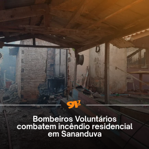 FOTO: Bombeiros Voluntários de Sananduva